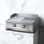 GRILLADE LISSE NERVURÉ À GAZ S900/80