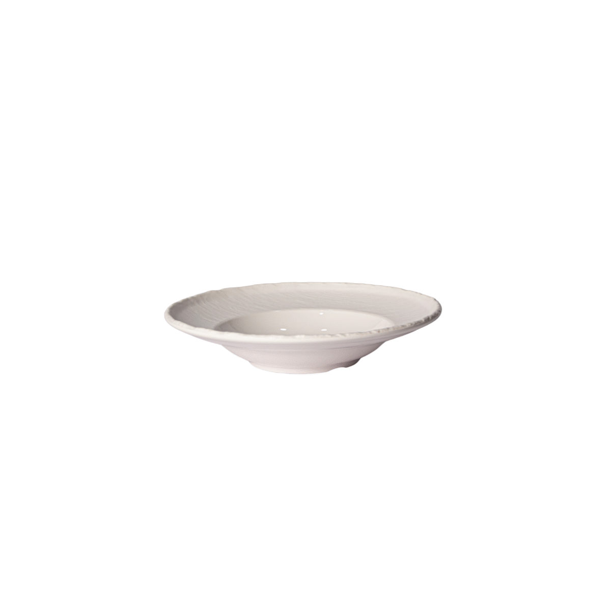 Plat à Spaghetti en Mélamine – Blanc – Ø 26 cm – Image 1