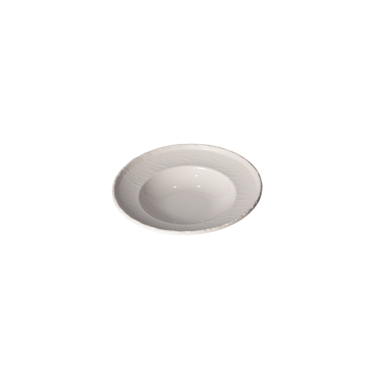 Plat à Spaghetti en Mélamine – Blanc – Ø 26 cm – Image 2