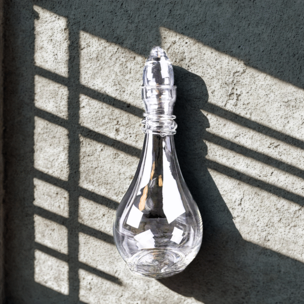 Bouteille en verre transparent 120 ml
