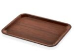 Plateau Rectangulaire - motif en bois – Image 3