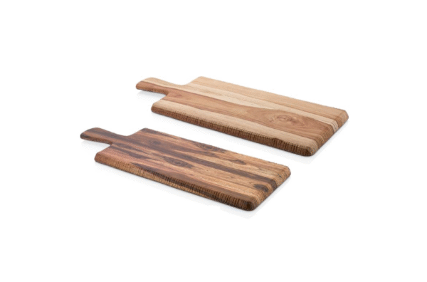 Planche rectangulaire en mélamine effet bois 50 x 20 cm