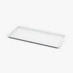 PLATEAU RECTANGULAIRE MAYA BLANC 35 × 17 CM