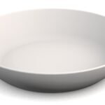 Assiette Creuse en Mélamine Blanche – 19,5 cm