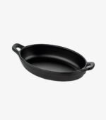 Mini poêle ovale Terra Black – Dimensions : 15 x 8 cm, Hauteur : 3,5 cm – Image 3
