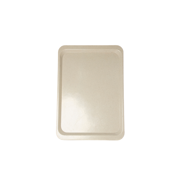 Plateau Rectangulaire Beige en polypropylène – 34,5 x 27 cm