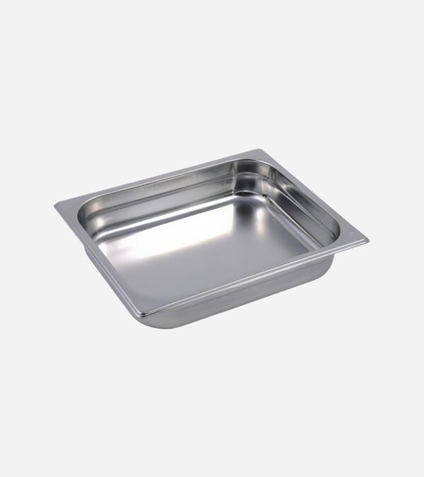 Bac gastronome inox – Format GN 1/2 (325 × 265 mm)