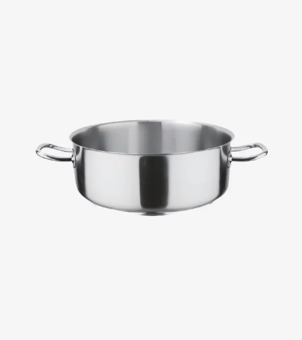 Braisière inox Ø 40 cm – Sans couvercle