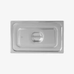 Couvercle étanche en inox – GN 1/1 (53 × 32,5 cm)