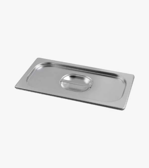 Couvercle étanche inox – GN 1/3 (32,5 × 17,6 cm)