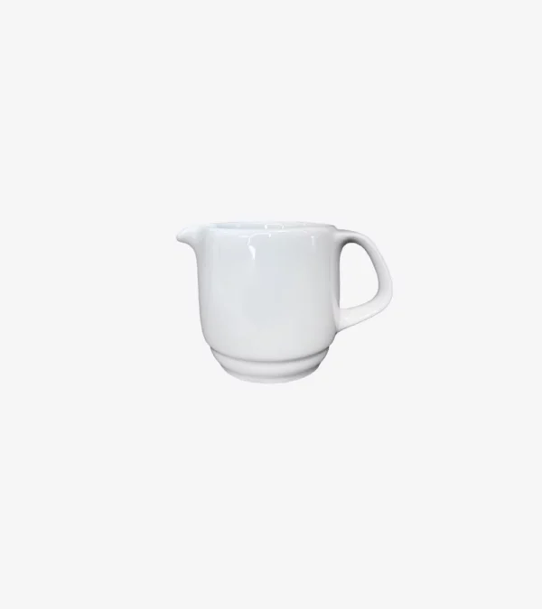 Crémier en porcelaine blanche