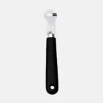 Denteleur en inox noir – 15 cm