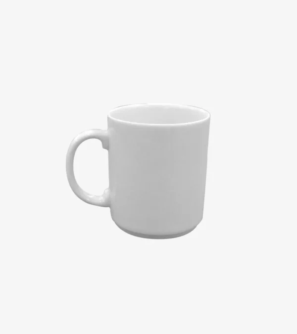 Mug blanc en porcelaine