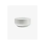 Saladier rond en porcelaine blanche