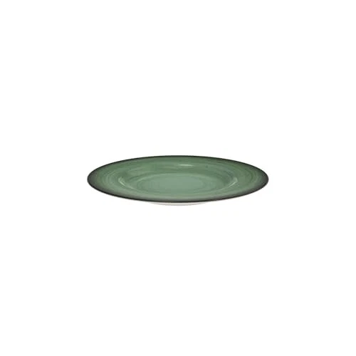 l’assiette à dessert 21 cm – vert clair en grès