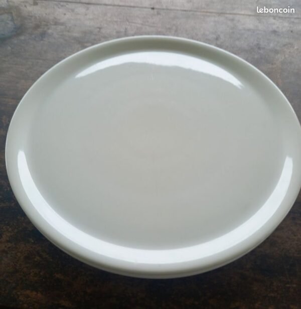 Assiette 28.8 cm Blanc Brillant