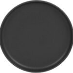 Assiette Plate 28.5 cm Edan Noir Mat