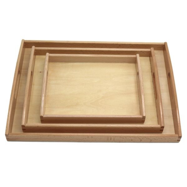 Plateaux en bois