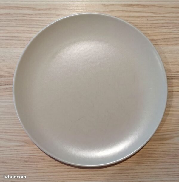 Assiette Plate 28.5 cm Edain Lilas Céladon
