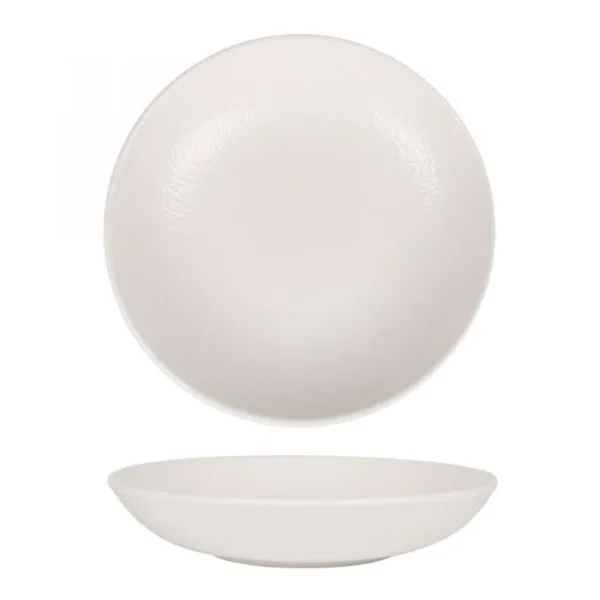 Assiette Creuse Dadasi Blanc Mat